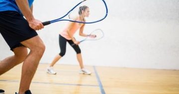 Squash v centru Arbes – zahrajte si na moderních kurtech FIBERESIN