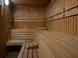 Sauna ve Squash a fitness centru Arbes na Smíchově