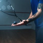 Squash ve Squashpoint - zahrejte si až na 3 kurtech