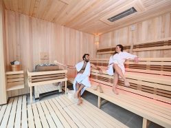 Privátní sauna ve wellness parku Lužánky Brno