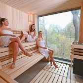 Privátní sauna ve wellness parku Lužánky Brno