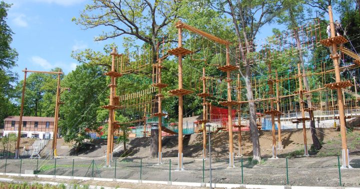 Lanové centrum Trinity Cheb - s výhlídkou na chebský hrad