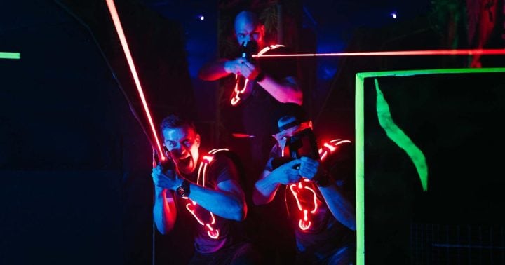 Laser game v centru Horník Havířov - Ovládni temný labyrint