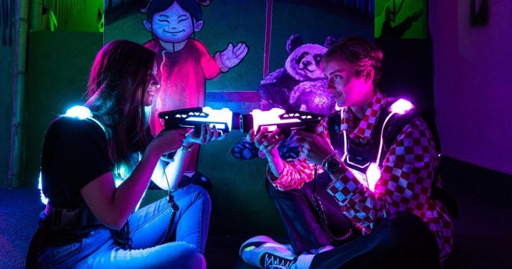 Mercuria Laser game Braník - aréna Nový svět pro 36 hráčů