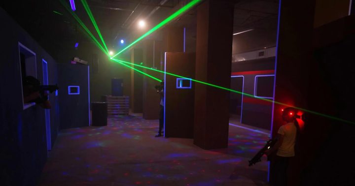 Laser game ve Střekov aréně - největší aréna v Ústí nad Labem s týmem až o 16-ti hráčích