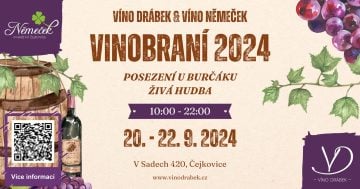 Vinobraní 2024: Posezení u burčáku – Víno Drábek Čejkovice